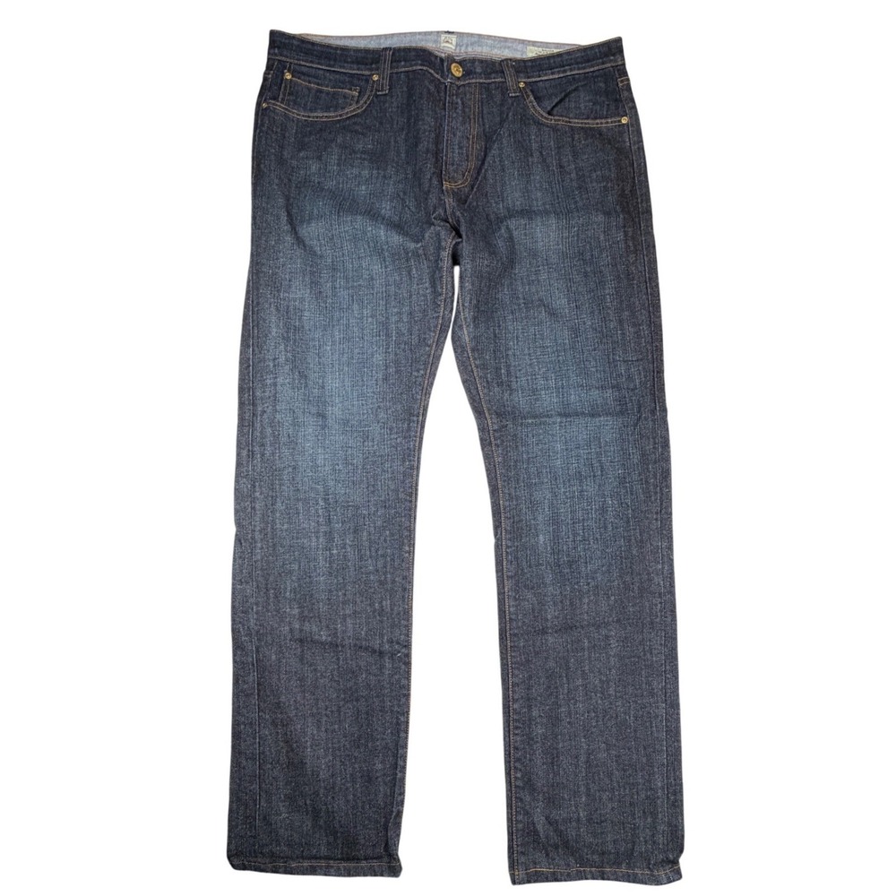 Agave Denim Rocker Slim Straight Jeans Mens 38 Dark Wash Made in USA